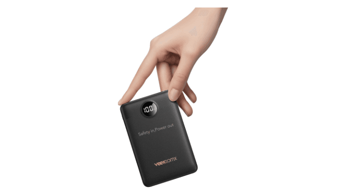 VEEKTOMX 10000mAh Mini Power Bank, 22.5W Fast Charger for iPhone Android thumbnail 1