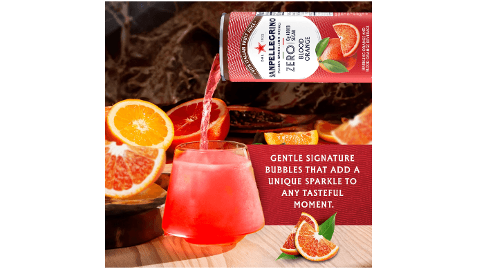 Sanpellegrino Zero Sugar Blood Orange Sparkling Soda, 24 Pack thumbnail 5