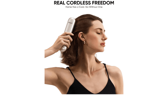 Bluvol I11 Apex Cordless Straightening Comb, Touch-Up Tool with Travel Lock thumbnail 2