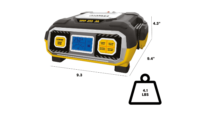 Stanley BC100BF 100 Amp Battery Charger for Vehicles thumbnail 5