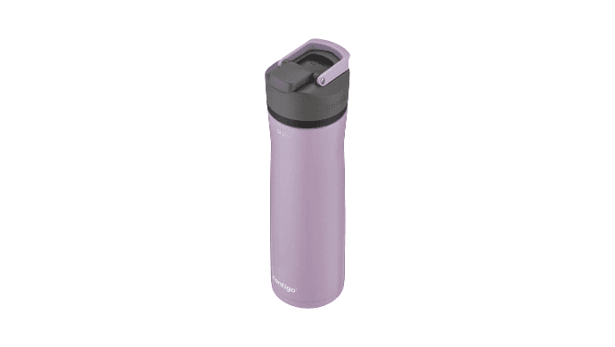 Contigo Cortland Chill 2.0 24oz. Insulated Stainless Steel Water Bottle with AUTOSEAL Lid Lavender thumbnail 3