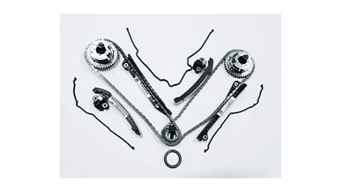 Updated Ford OEM 5.4L 3V Phaser Repair Kit - Phaser Sprockets, Tensioners, Guides, Chains 18pc kit
