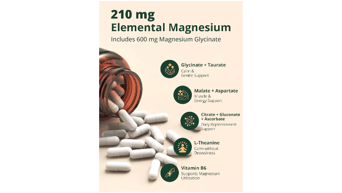 Magnesium Complex for Women - 210mg Elemental Magnesium thumbnail 4