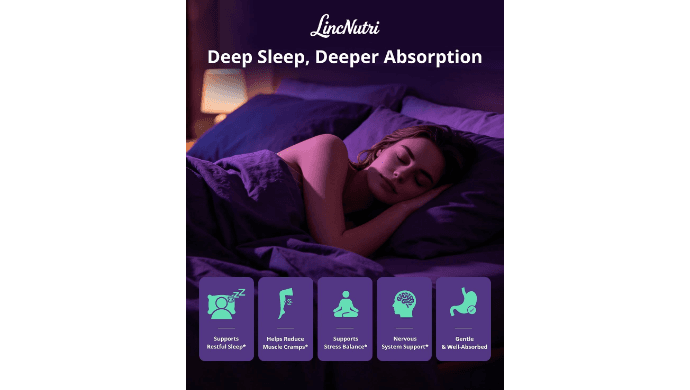 Chelated Magnesium Glycinate with B6 - Sleep & Muscle Support thumbnail 5