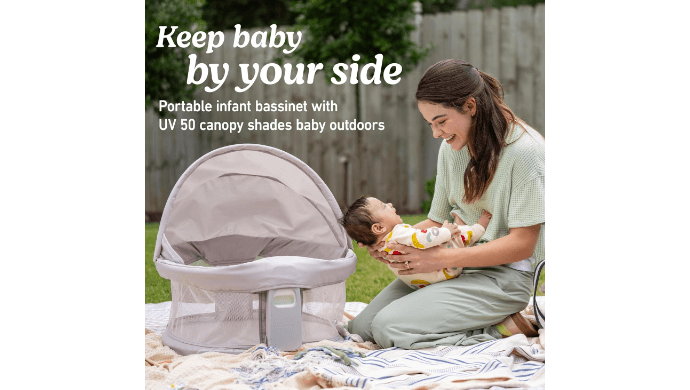 Graco Travel Dome Lux Pack 'n Play Playard, Rome thumbnail 3