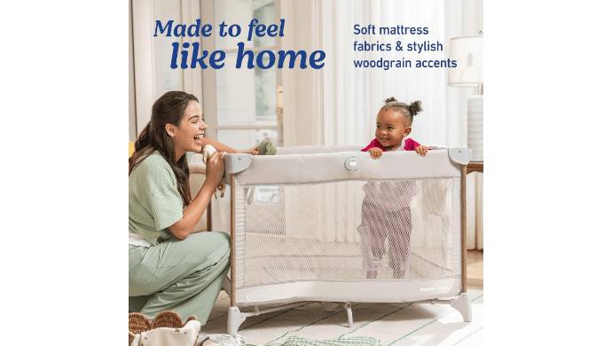 Graco Travel Dome Lux Pack 'n Play Playard, Rome thumbnail 6