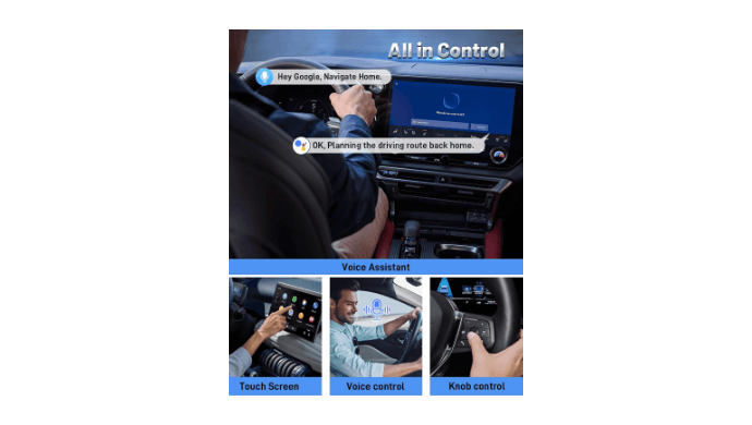 Android Auto Wireless Adapter - Tap & Go NFC Magic! Auto-Connect in 3 Secs, Zero Lag, Works in Any Car 2017+ (Type-C Adapter Party Included!) thumbnail 5