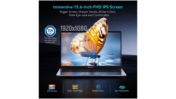 15.6" Student Laptops Computer 2026 Office 365 Intel CPU 16GB RAM 256GB SSD thumbnail 2