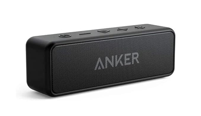 Anker soundcore 2 Portable Bluetooth Speaker, Stereo Sound, IPX7 thumbnail 1