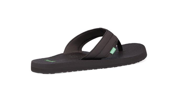 Sanuk Beer Cozy IV Mens Flip Flops - Memory Foam Beach Sandals thumbnail 5