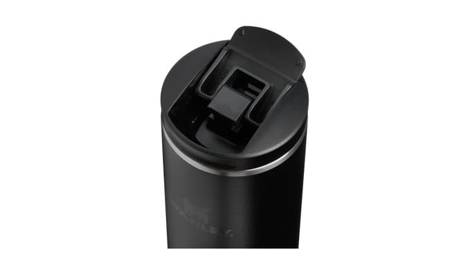 STANLEY Transit FlipTop Mug | Leakproof Coffee Travel Cup | Vacuum Insulated Stainless Steel | Stays Hot or Cold for Hours | BPA-Free | 16 oz | Black 2.0 thumbnail 3