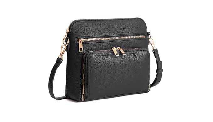 RFID Small Crossbody Purse for Women Travel with Built in Wallet thumbnail 1
