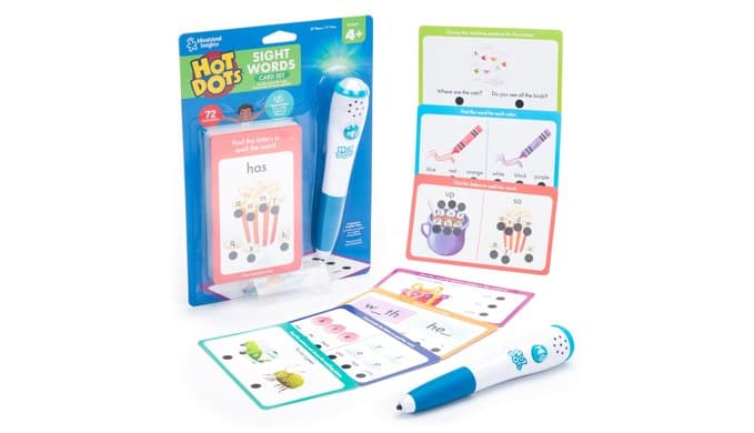 Educational Insights Hot Dots Sight Words Card Set - Flash Cards for Kids thumbnail 1