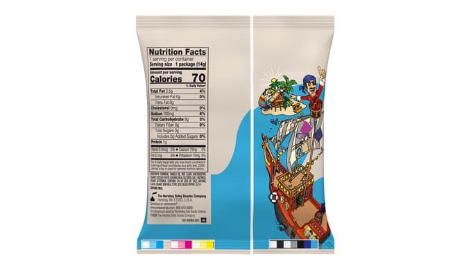 PIRATE'S BOOTY Aged White Cheddar Cheese Puffs Bags, .5 oz (24 Count) thumbnail 2
