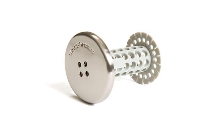 SinkShroom Revolutionary Bathroom Sink Drain Protector Hair Catcher, Strainer, Snare, Nickel Edition thumbnail 4