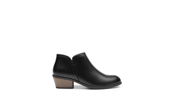 DREAM PAIRS Women Ankle Booties Low Chunky Heel Dress Boots thumbnail 4