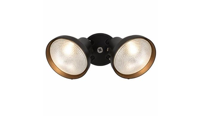 Nuvo SF77/495, 2-Light Outdoor Flood Light, Security Light, Bronze thumbnail 1