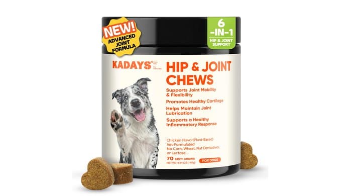 Dog Joint Supplement for Dogs 70ct, Glucosamine Chondroitin for All Dogs thumbnail 1