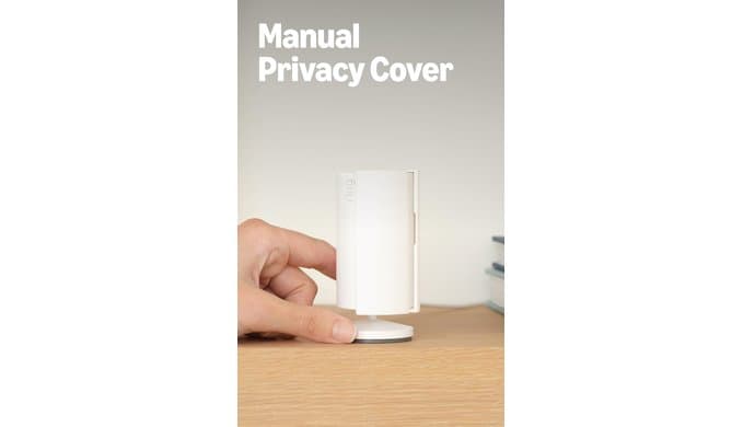 Ring Indoor Cam (newest model) — Home or business security in 1080p HD video, White thumbnail 4