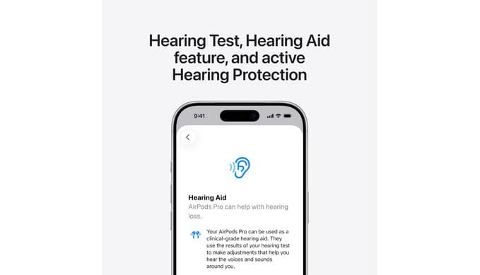 Apple AirPods Pro 3 Wireless Earbuds with Active Noise Cancellation thumbnail 4