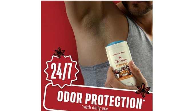 Old Spice Men's Deodorant, Pumpking, Aluminum Free, 3oz, Scent of Pumpkin Spice, Smooth Glide, 24/7 Odor Protection, Limited Seasonal Edition thumbnail 3