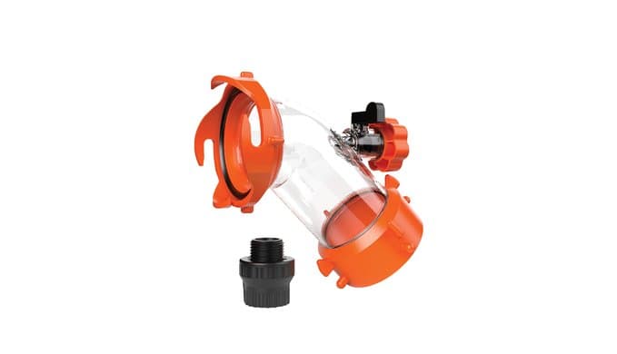 Camco Rhino Blaster RV Tank Rinser with Backflow Preventer, 45-Degree Elbow thumbnail 1