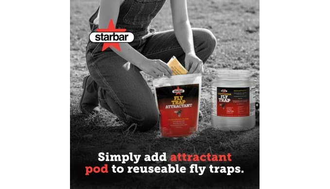 Starbar Fly Trap Attractant Refills, 8 Water-Soluble Pods for Fly Traps thumbnail 5