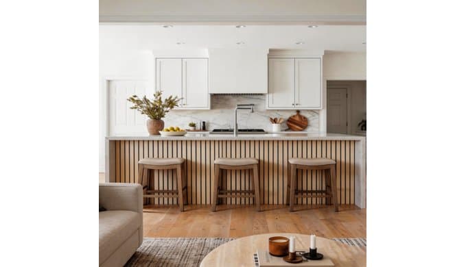 Wood Grain 2 x 15.8"W x 236"L Peel and Stick Wall Panels, 3D Soundproof Oak thumbnail 2