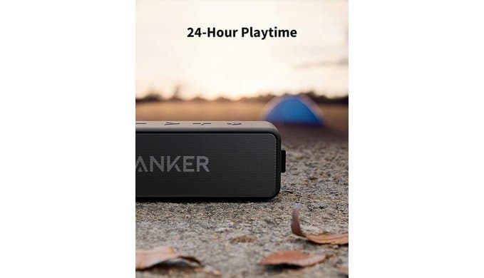Anker soundcore 2 Portable Bluetooth Speaker, Stereo Sound, IPX7 thumbnail 2
