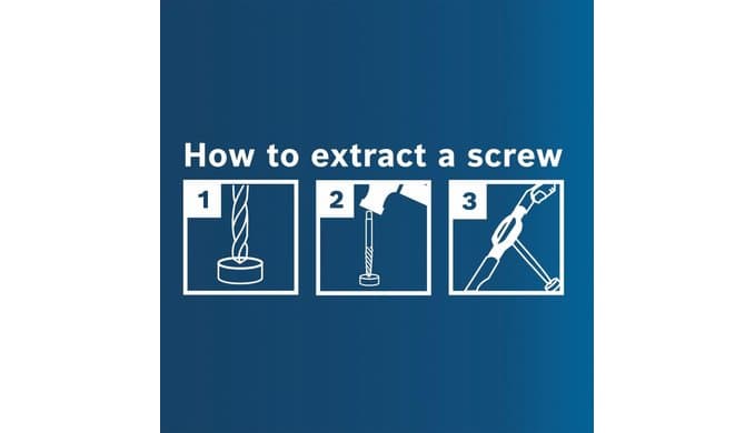 Bosch BSPE6D 12 pc. High-Carbon Steel Spiral Flute Screw Extractor Set thumbnail 4