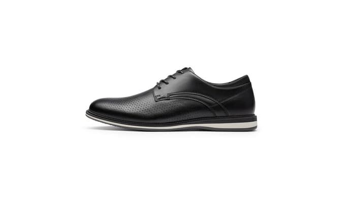 Rihero Men's Casual Dress Shoes Business Formal Oxford for Work Office thumbnail 4