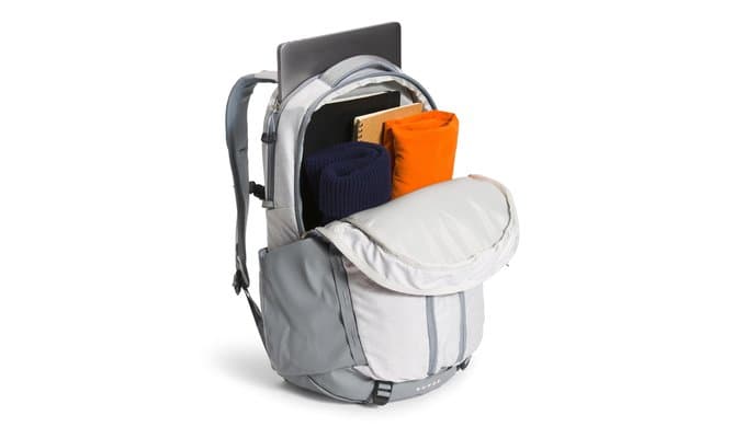 The North Face Women's Surge Commuter Backpack, Wt Mt Mélng/Mid Gy-NPF, OS thumbnail 5