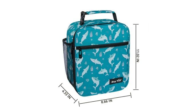 Hap Tim Lunch Box, Insulated Lunch Bag, Reusable Lunchbox Cooler Bag Shark (18654-SK) thumbnail 3