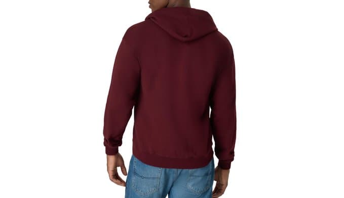 Hanes Men's Zip-up Hoodie, Ecosmart Fleece Full-zip Hoodie for Men, Hooded Sweatshirt thumbnail 2