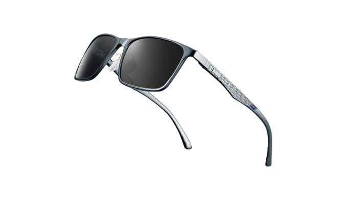 Mens Polarized Metal Sunglasses: 0.8 oz & UV Protection Sun Glasses