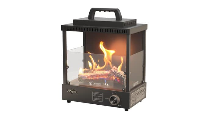 8200 BTU Propane Gas Fire Pit and Outdoor Heater thumbnail 1