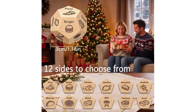 Stocking Stuffers for Men Women, Christmas White Elephant Gifts for Adults, Date Night Dice Anniversary Birthday Valentines Day Couples Gifts for Him Her Boyfriend thumbnail 3