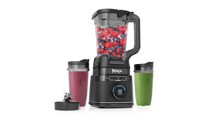 Ninja Detect Blender with Cups, BlendSense Tech, 72oz, 1800PW, Black, TB301 thumbnail 1