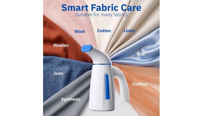 OGHom Steamer for Clothes, Handheld Clothing Steamer for Garment, 240ml Big Capacity 700W Portable Travel Steam Iron (Only for 120V) thumbnail 4