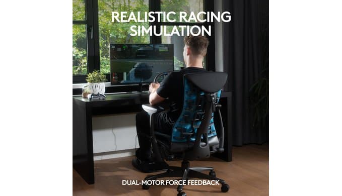 Logitech G29 Racing Wheel and Pedals for PS5/PS4/PC thumbnail 2