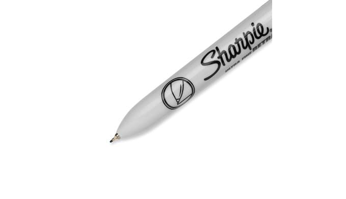 Sharpie Retractable Permanent Markers, Ultra Fine Point, Black, 3 Count thumbnail 2