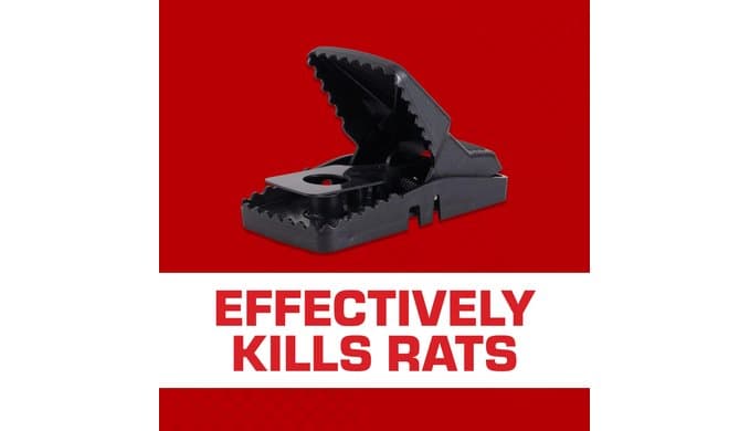 Tomcat Rat Snap Trap, 1 Rat Size Trap thumbnail 5