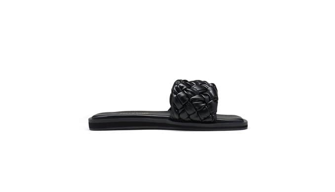 DREAM PAIRS Women's Braided Slides Sandals thumbnail 4