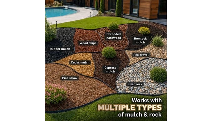 Teexpert Rock Glue for Landscaping: 170OZ Water-Based Formula Mulch Binder for Rocks & Mulch Gravel Pebbles, 100% Permeable Safe for Kids Plants Pets Fast-Drying Easy to Use for Holds 12 Months thumbnail 4