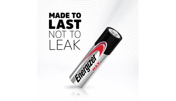 Energizer AA Batteries, MAX Double AA Battery Alkaline, 24 Count thumbnail 4