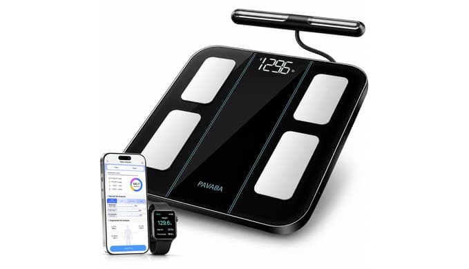 8-Electrode Scale with BMI, Body Fat, Muscle Mass & Handle thumbnail 1