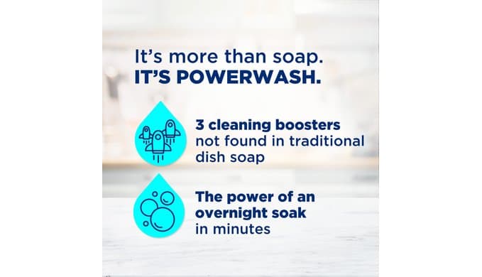 Dawn Platinum Powerwash Dish Spray, Dish Soap, Apple Scent, 16oz thumbnail 2