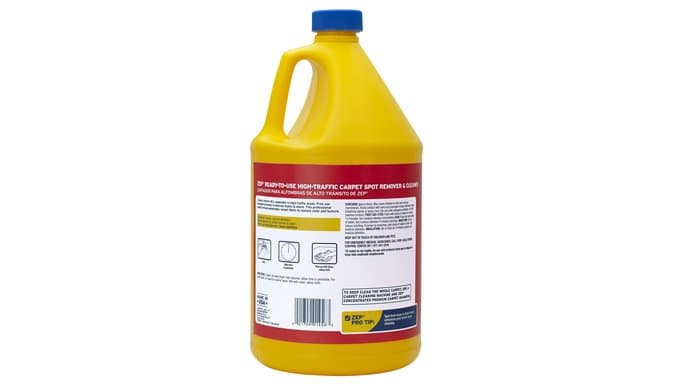 Zep High Traffic Carpet Cleaner - 1 Gallon - Penetrating Formula Removes Deep Stains. Make High-Traffic Areas Look New Again thumbnail 2