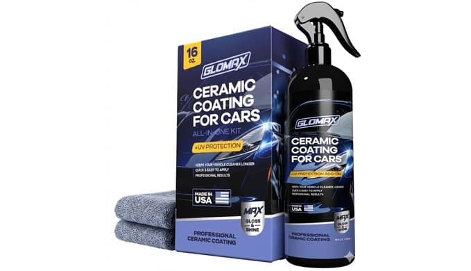 Premium Ceramic Coating for Cars with UV Protection (16 oz) – Extremely Hydrophobic & Slick Car Wax Spray, Long-Lasting, Quick & Easy Application, Maximum Gloss & Shine. thumbnail 1