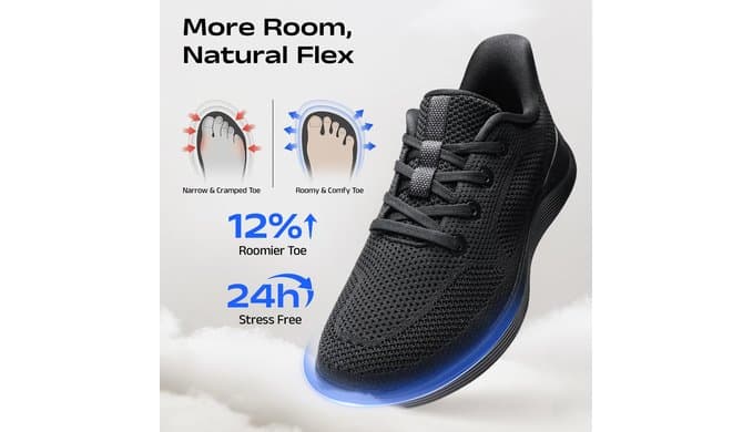 Bruno Marc Men's Lightweight Breathable Walking Shoes thumbnail 5